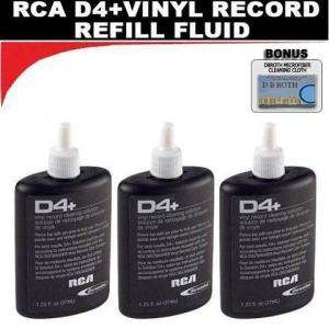   Discwasher #RD 1046 1.25 oz. D4+ Vinyl Record Cleaning Fluid Refills
