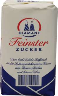 41EUR/1kg) Kölner Zucker Diamant Feinster Zucker 1kg  