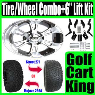 Club Car Precedent Wheel Tire Combo Golf Cart Lift Kit  