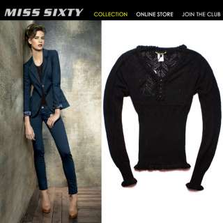 NEW Stunning Slim Fashion Lovable MISS SIXTY Ladys Cool Sweater Knit 
