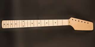 MAPLE GUITAR NECK UNFINISHED FITS FENDER STRAT REPLACEMENT NEW  