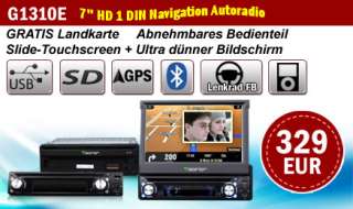 G2217 7 Digital Touch Autoradio DVD GPS Navigation SD  