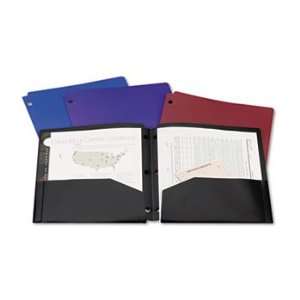  ACCO 40023   Snapper Twin Pocket Poly Folder, 8 1/2 x 11 