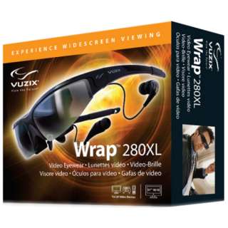 Vuzix Wrap 280XL Video iWear 3D Glasses for iPhone iPod Enlarged 