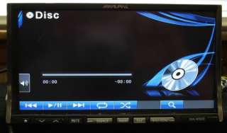 Alpine INA W900 7 inch In Dash Car DVD Player and GPS 793276100238 