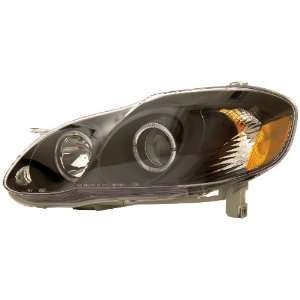 Anzo USA 121125 Toyota Projector with Halo Black Headlight Assembly 
