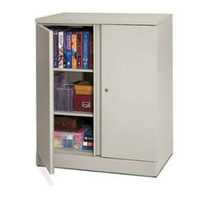   to Assemble Storage Cabinet, 36w x 18d x 42 3/4h, Light Gray by basyx