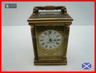 Glorious Mappin & Webb Brass Carriage Clock~Keeps Perfect Time~  