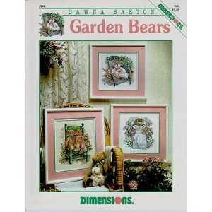  Garden Bears   Cross Stitch Pattern Arts, Crafts & Sewing