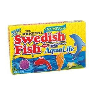 Swedish Fish AquaLife Theater Box 12 Count  Grocery 
