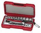 Teng tools 23pc 1/4 socket set mecca rosso mr1423 New Vat included 
