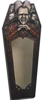 Dracula coffin mirror 5 feet tall Gothic decor  