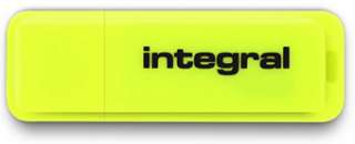The Integral Neon is a compact, fluorescent USB Flash Drive. Stand out 