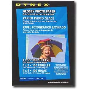  Dynex Glossy Photo Paper 100 SHEETS DX PP4650 Office 