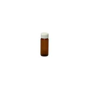  Frontier 2 dram Amber Bottle with Cap 6 count Health 