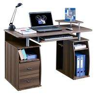 Black Glass Computer Home Office Desk PC Table Work  