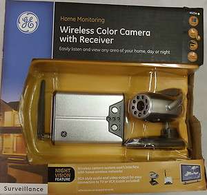 Ge Wirless Color Camera With Receiver 45234  