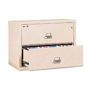  FireKing  Insulated Two Drwr Lateral File, 37 1/2w x22 1 