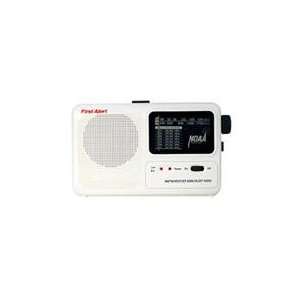  First Alert WX 17 Portable Emergency Alert Radio 