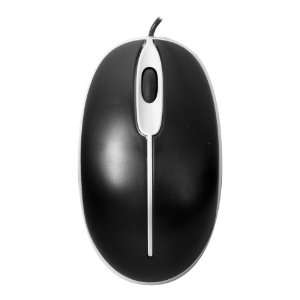  Gear Head Optical Wheel Mouse (PS/2) (Black) Electronics