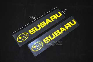 SUBARU Sticker Decal Impreza WRX STi Legacy Outback  