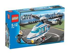 LEGO City Police Helicopter 7741 0673419102537  