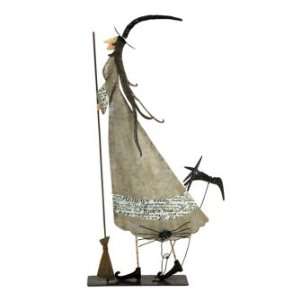  IMAX Dancing Witch Statuary Wrought Iron Rustic Style 