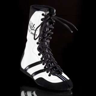 New Raging Bull Leather Boxing Boots   White 43 / 9 UK  