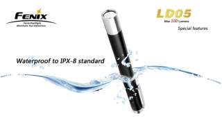   High Intensity Pen Light CREE XP E R2 LED 2xAAA Flashlight 100 Lumens