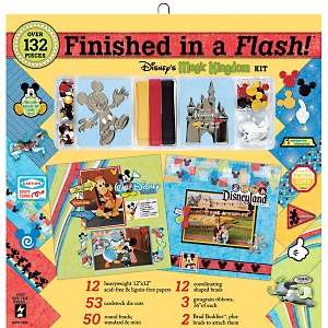   12 Finished in a Flash Page Kit   Disney® Magic Kingdom 