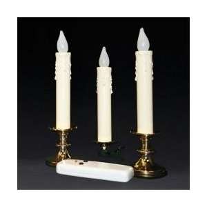  Set of 3 LED Battery Operated Christmas Candle Lamps with 