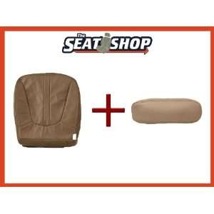 97 98 99 Ford Expedition Prairie Tan Leather Seat Cover bottom & arm 