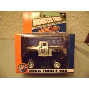   Oakland Raiders 1956 Ford F 100 Monster Truck Toys & Games
