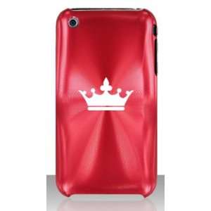  Apple iPhone 3G 3GS Red C01 Aluminum Metal Case Crown 