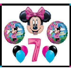  Disney Minnie Mouse Clubhouse 7 Happy Birthday Balloon 
