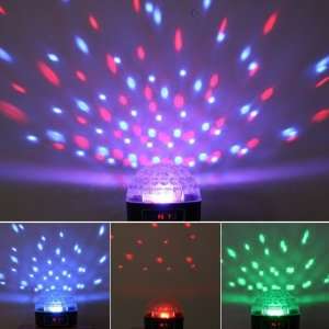   Stage Lighting LED RGB Crystal Magic Ball Effect light