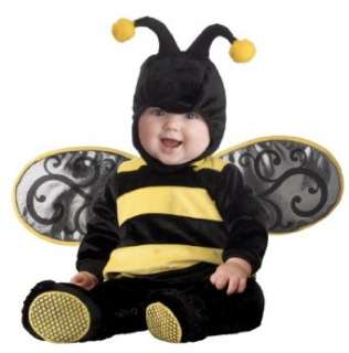  Lil Characters Infant Bee Costume, Black/Yellow Clothing