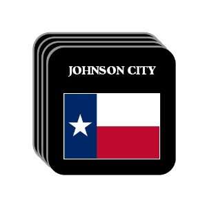  US State Flag   JOHNSON CITY, Texas (TX) Set of 4 Mini 