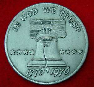 In God we trust (Liberty Bell) 1776 1976,Thinkers Creed  