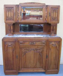 Gorgeous French Art Deco Buffet Breakfront circa 1940s  