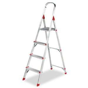 DADL234604   #566 Four Foot Folding Aluminum Euro Platform Ladder 