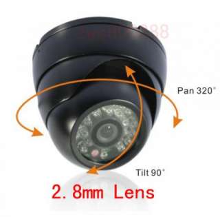 8mm Lens Color DVR IR Video CCTV Security Camera w3  