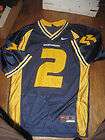 nike west virginia university 2sz s adult jersey nwot new