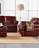    Vespucci 3 Piece Leather Sofa Set Sofa, Love Seat and Chair 