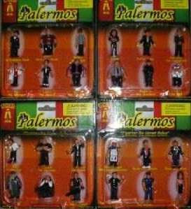  Palermos carded complete set of 24 figures great for 132 scale  