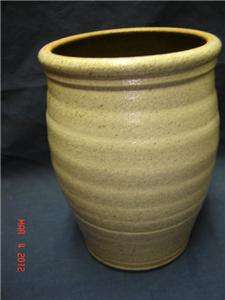 VTG Rowe Pottery Crock cobalt blue pot  