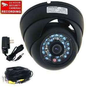  Camera Vandal proof 3.6mm Wide View Angel Lens 420TVL Built in 24 IR 