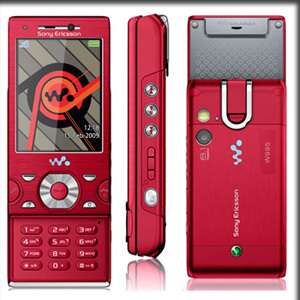   SONY ERICSSON W995 UNLOCKED 3G GPS CELL PHONE RED 7311271279624  