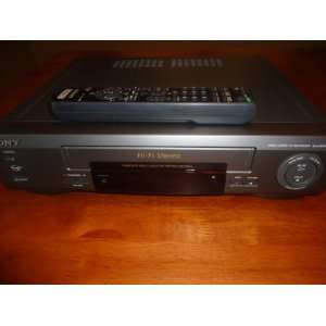  Sony Hi Fi Stereo 4 Head VCR SLV 662HF VHS Player 