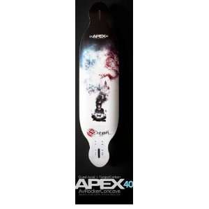 Original Apex 40 Middlewight AvRocker Longboard Skateboard Deck With 